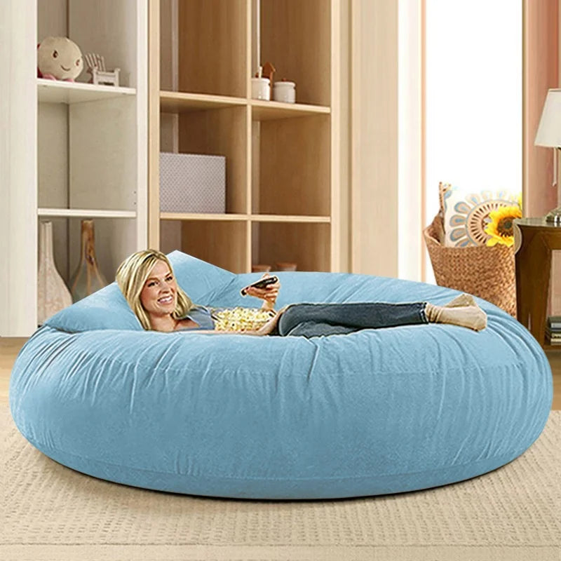 New 7ft filled bean bag large lazy sofa living room sofas   giant ShopOnlyDeal