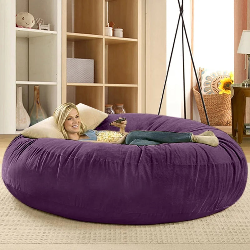 New 7ft filled bean bag large lazy sofa living room sofas   giant ShopOnlyDeal