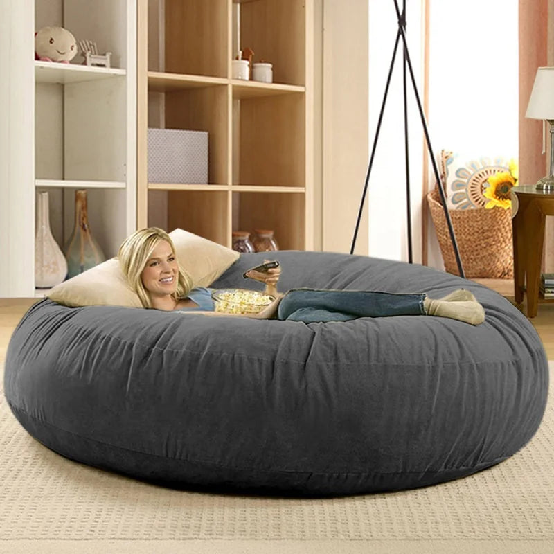 New 7ft filled bean bag large lazy sofa living room sofas   giant ShopOnlyDeal