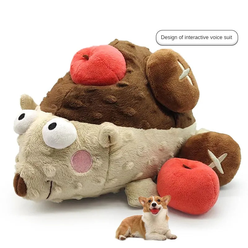 New Large Dog Interactive Toy Set Control Sound Animal Husbandry Puzzle Leaky Pet Supplies Pet Training Toys Plush ShopOnlyDeal