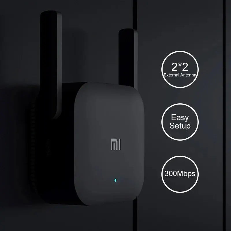 Original Xiaomi Wifi Amplifier Pro 300M 2.4G Repeater Network Expander Range Extender Roteader Mi Wireless Wi-Fi Router ShopOnlyDeal