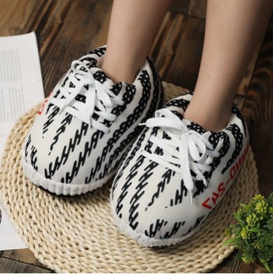 Original Winter Warm Sneakers New Unisex Winter Slippers Women Snug Lovers Cute Warm Home House Floor Indoor Fluffy Funny Sneakers Basketball Shoes Size 36-45 7 ShopOnlyDeal