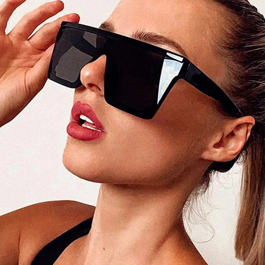 Oversized Square Sunglasses Women Vintage Big Frame Women Sun Glasses Fashion Shades for Women/Men Gafas De Sol ShopOnlyDeal