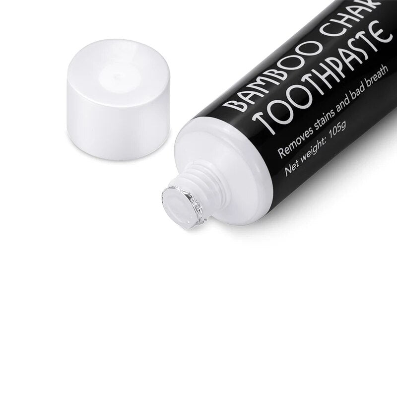 ORGANIGO Organic Activated Charcoal Toothpaste Teeth Whitening Natural Bamboo Mint Adult Oral Care Fresh Breath Tooth Paste ShopOnlyDeal