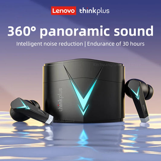 Original Lenovo LP6 TWS Wireless Bluetooth Earphone Gaming Earbuds HIFI Music Headphones Noice Cancelling Dual Mode Headset ShopOnlyDeal