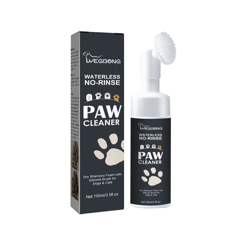 Paw Cleaner Dog Cat Fragrance-free Formula Traditional Bulky Foot And Paw Cleaner Ingredients Coconut Oil Gentian Root Glycerin ShopOnlyDeal