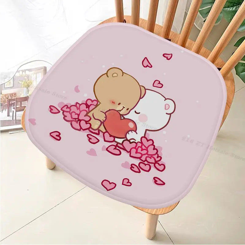 Peach Mochi Cat Four Seasons Chair Mat Soft Pad Seat Cushion For Dining Patio Home Office Indoor Outdoor Garden Seat Mat 216 ZT Hotsale Store