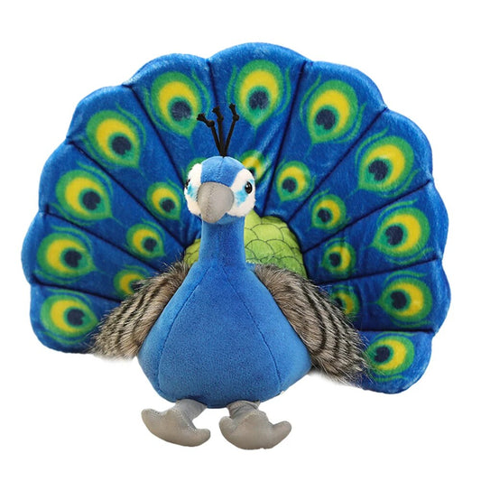 Plush Peacock Toy Children Party Gift Stuffed Peafowl Supple Cartoon Comfortable Adorable ShopOnlyDeal