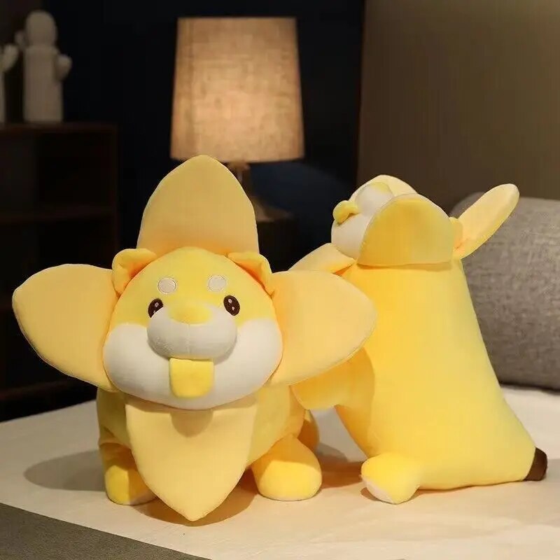 Plush Toy Banana Shiba Inu25-60cm  Dog Cute Fruit Fairy Anime Fluffy Stuffed Soft Doll Kawaii Pillow Baby Kids Toys Gift ShopOnlyDeal