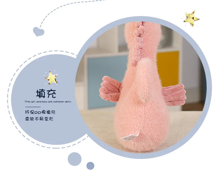 Sea Horse Plush Toy Soft Stuffed Plush Doll Cute Animal Fish Toys Hippocampus Couple Dolls Pillow Home Decor Gifts for Children Girls ShopOnlyDeal