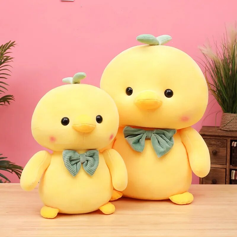 Plush Toy Yellow Chicken Chick Kawaii Cartoon Animal Cute Stuffed Doll Girl Friend Birthday Gift Christmas Present Party Decor ShopOnlyDeal