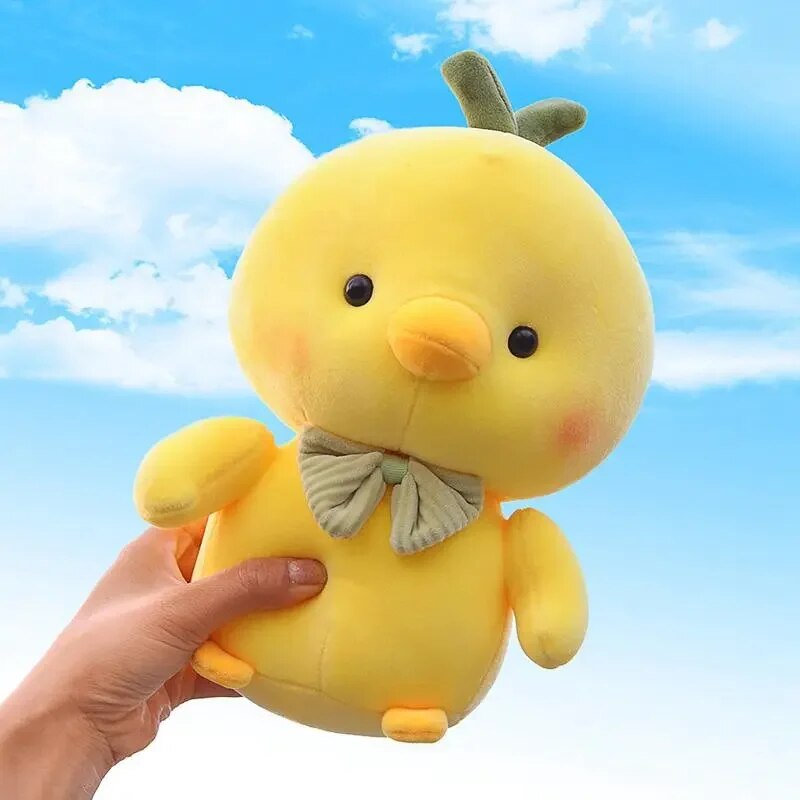 Plush Toy Yellow Chicken Chick Kawaii Cartoon Animal Cute Stuffed Doll Girl Friend Birthday Gift Christmas Present Party Decor ShopOnlyDeal