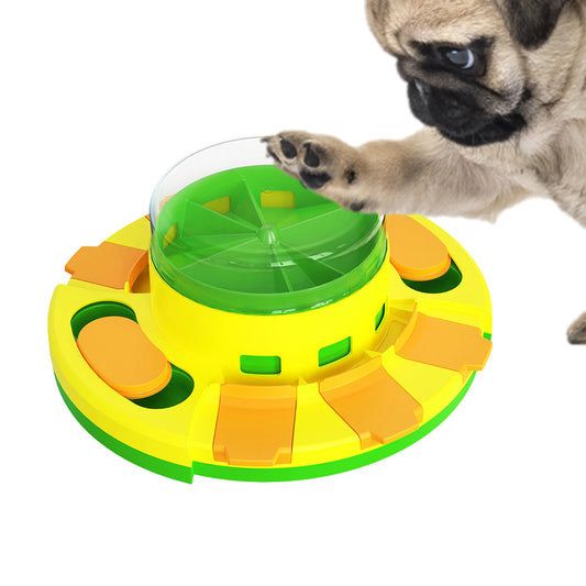 Puzzle Push Feeder Pets Dogs Accessories Dog Treat Toy Interactive Chase Toys Improves Memory Pet Toy Dog Bowl Feeder ShopOnlyDeal