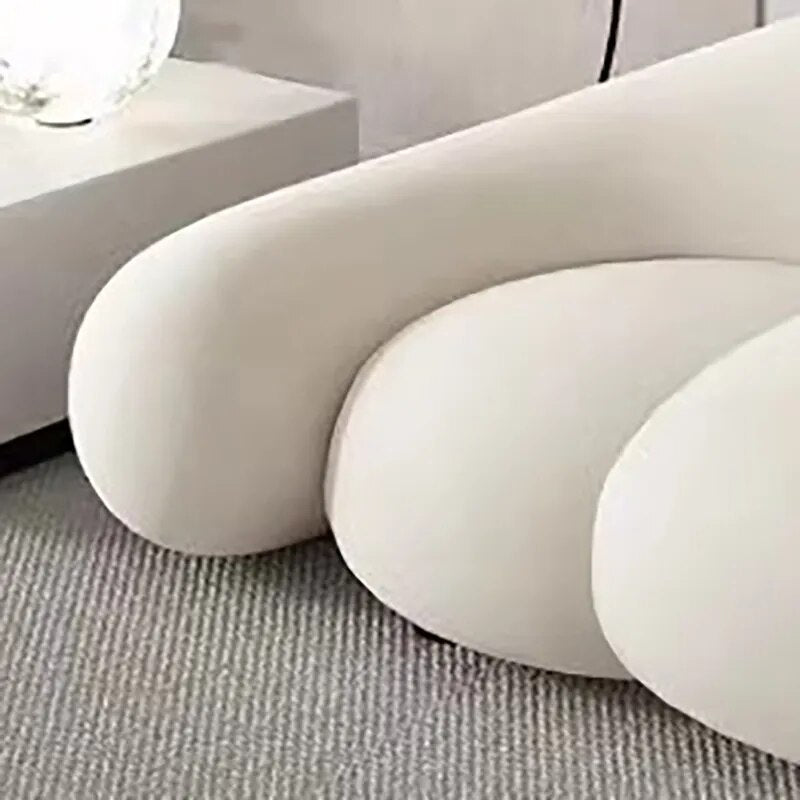 Nordic Recliner Beds Living Room Sofas Designer Minimalist Cloud Bean Bag Living Room Sofa Pouf Bubble White Canape Salon De Luxe Home Furniture ShopOnlyDeal