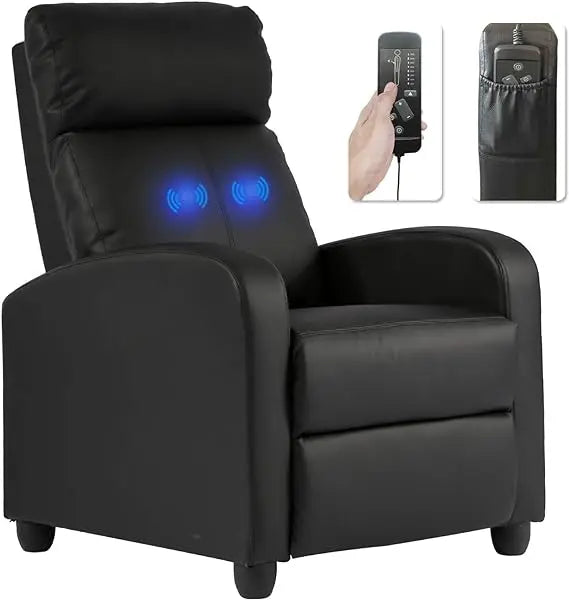 Massage Sofa Recliner Chair for Living Room Recliner Sofa Reading Chair Winback Single Sofa Home Theater Seating Modern Reclining Cha ShopOnlyDeal