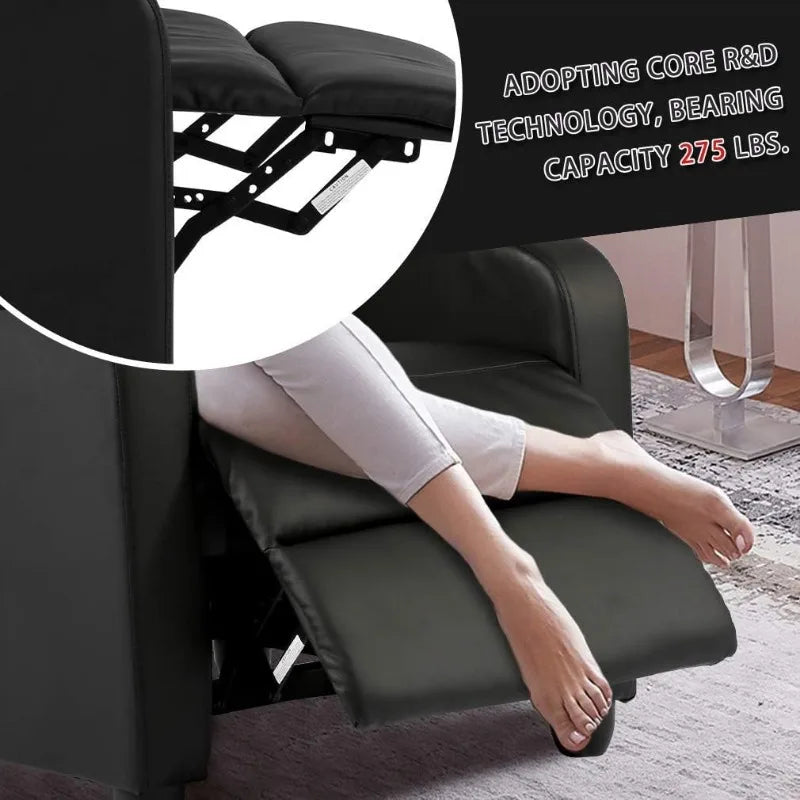 Massage Sofa Recliner Chair for Living Room Recliner Sofa Reading Chair Winback Single Sofa Home Theater Seating Modern Reclining Cha ShopOnlyDeal