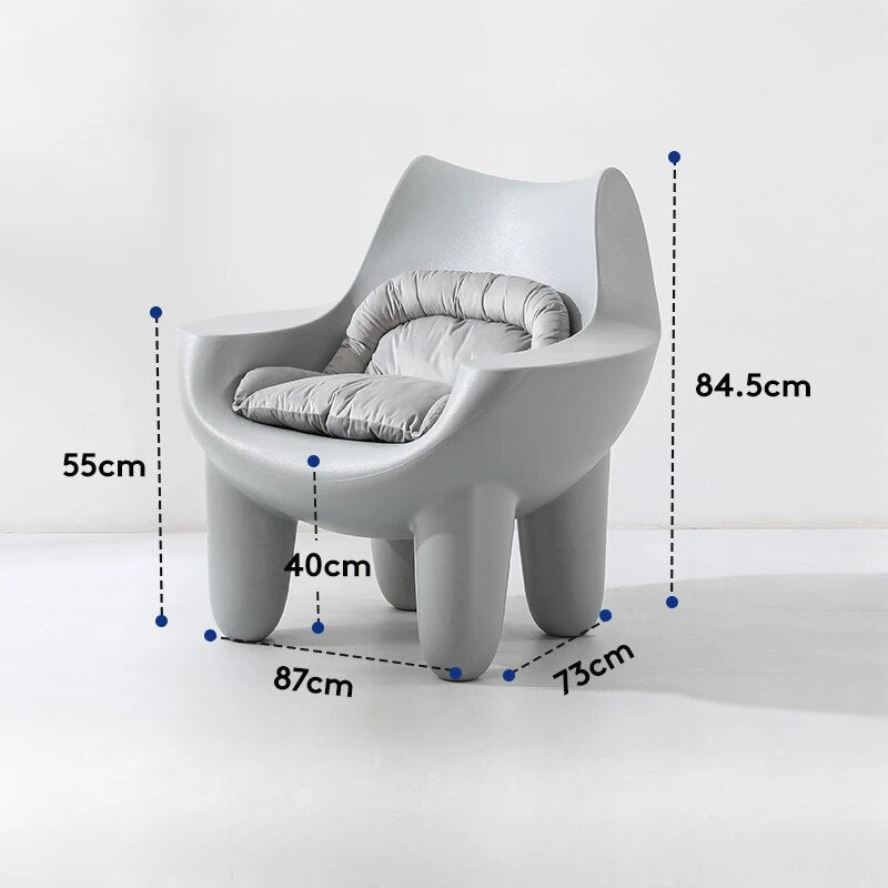 Luxury Relax Armchair Living Room Free Shipping Chair Nordic Gamer Dressing Luxury Kitchen Chaise Designer Lounge Home Furniture BL ShopOnlyDeal