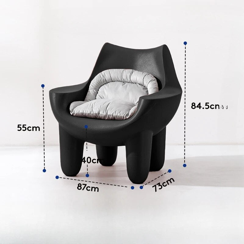 Luxury Relax Armchair Living Room Free Shipping Chair Nordic Gamer Dressing Luxury Kitchen Chaise Designer Lounge Home Furniture BL ShopOnlyDeal