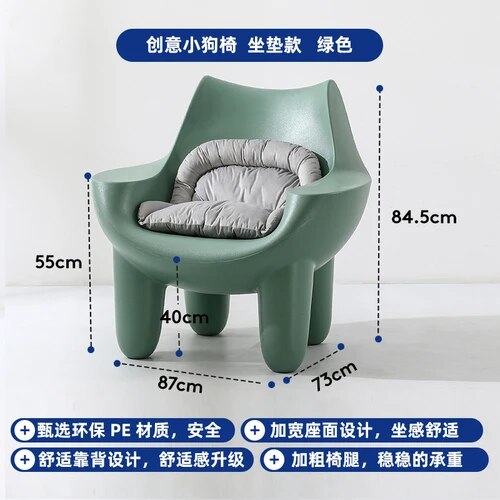 Luxury Relax Armchair Living Room Free Shipping Chair Nordic Gamer Dressing Luxury Kitchen Chaise Designer Lounge Home Furniture BL ShopOnlyDeal