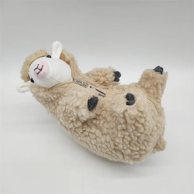 Removable Sheep Plush Doll Quality Long Plush Sheep Stuffed Animal Plush Simulation Lamb Doll Toys Children Room Decor Present ShopOnlyDeal