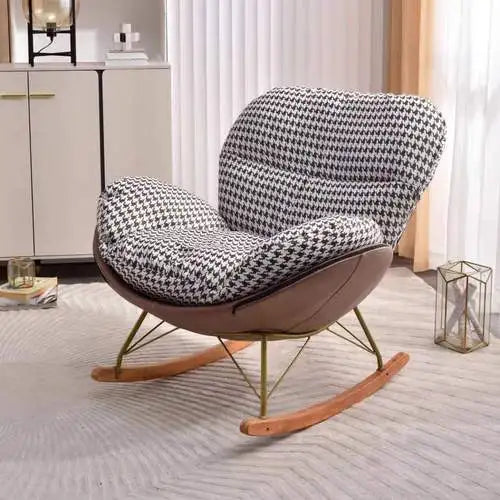 Luxury Unique Rocker chair, lazy person, leisure lounge chair, household light luxury snail rocking chair,  single person sofa chair ShopOnlyDeal