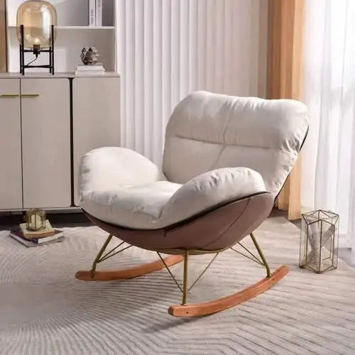 Luxury Unique Rocker chair, lazy person, leisure lounge chair, household light luxury snail rocking chair,  single person sofa chair ShopOnlyDeal