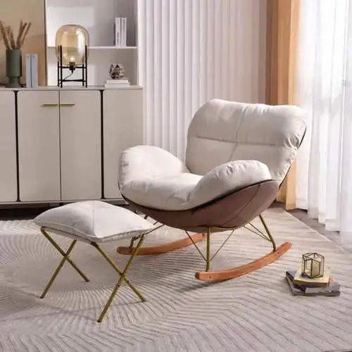 Luxury Unique Rocker chair, lazy person, leisure lounge chair, household light luxury snail rocking chair,  single person sofa chair ShopOnlyDeal