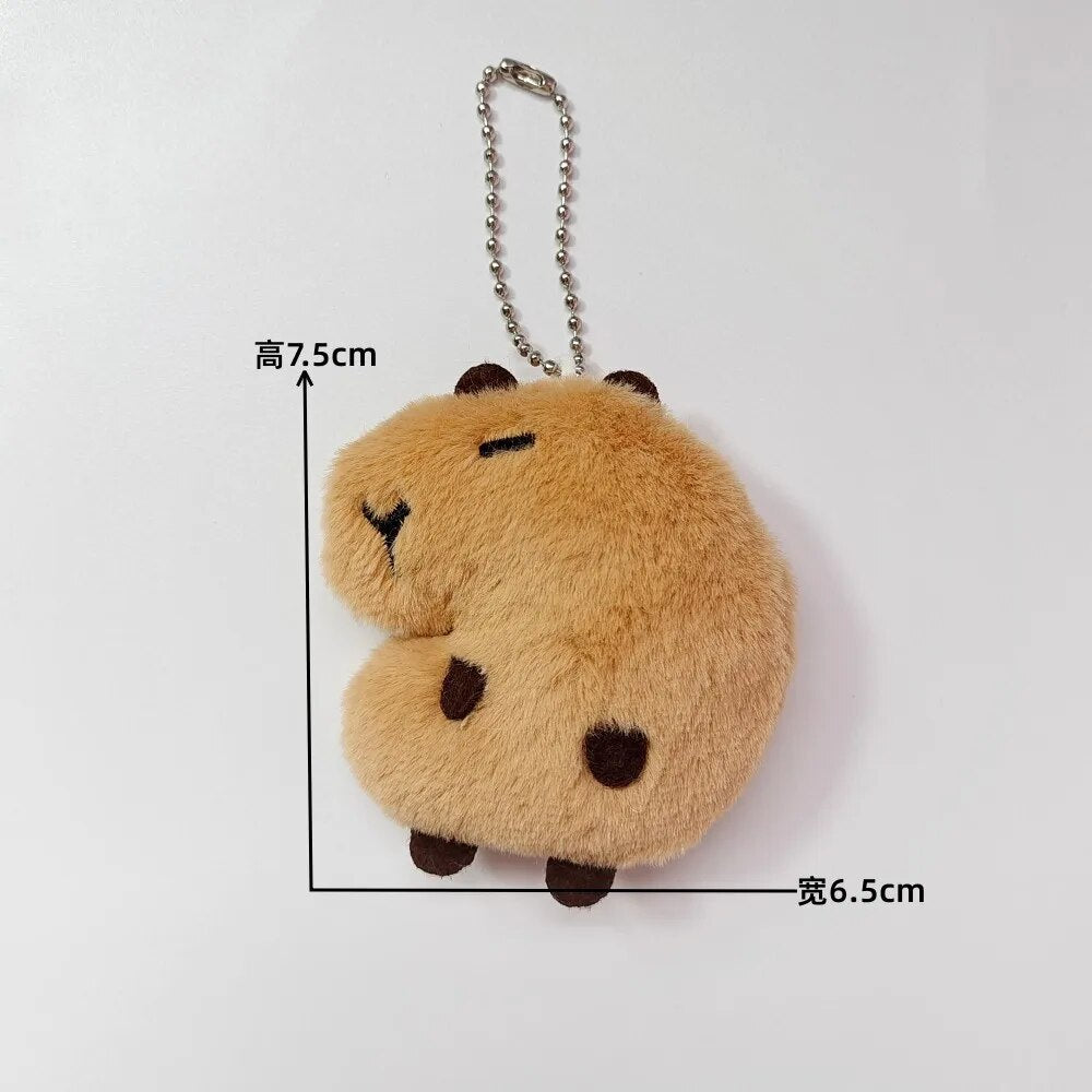 Kawaii Capybara Clap Circle Toys Slap Snap Wrap Wristband Bracelet Capybara Plush Hand Ring Fun Pop Circles Kids Christmas Gift ShopOnlyDeal