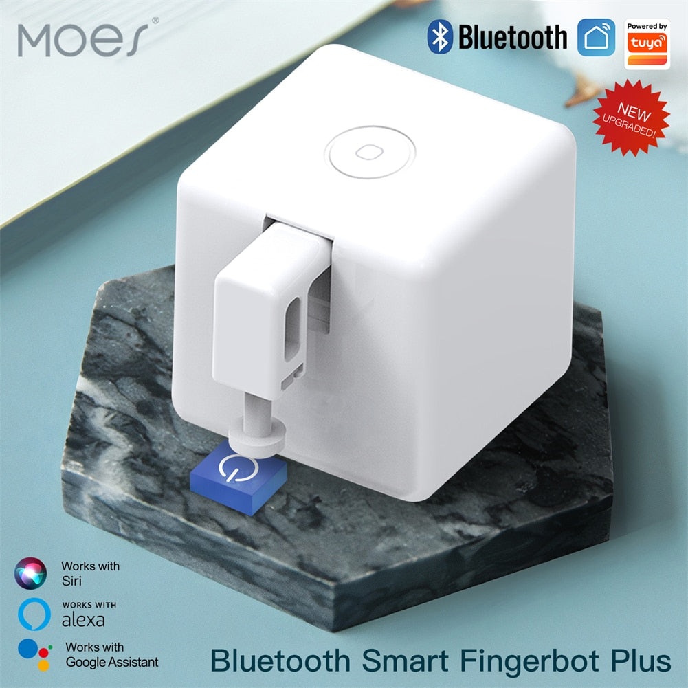 Fingerbot Smart Bluetooth Switch Button Pusher Smart Life App Voice Control via Alexa, Google Assistant ShopOnlyDeal