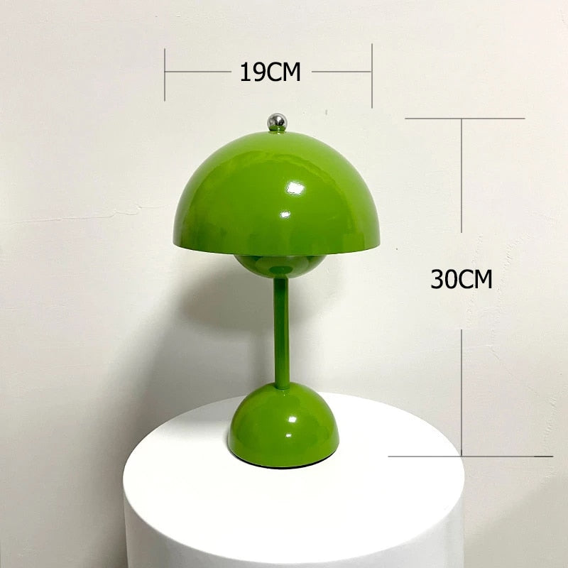 Nordic Table Lamp Bud Light Nordic Simple Creative LED Study Desk Lights Bedroom Bedside Home Decor Night Lamps Macaron Mushroom Light ShopOnlyDeal