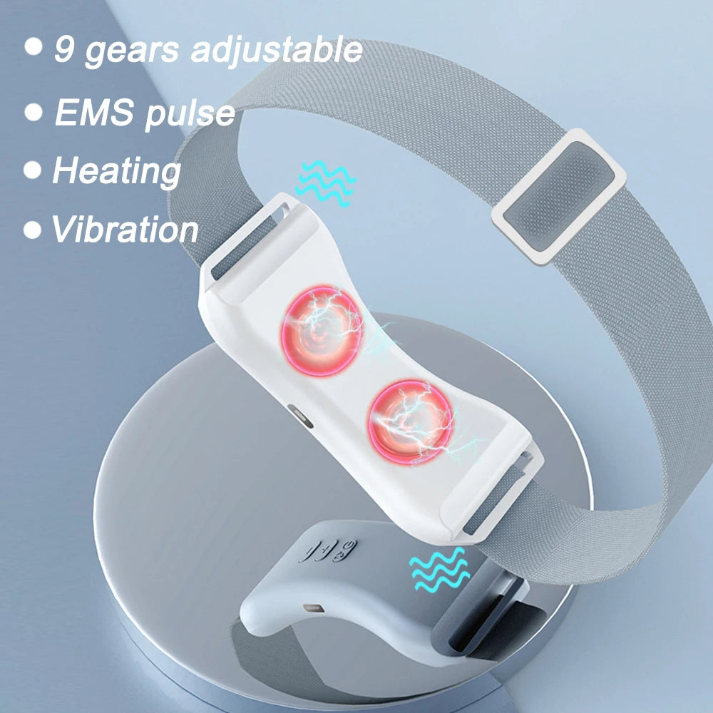 Vibration Chin-Up V Face Massager for Face EMS Facial Lifter Beauty Device Double Chin Remover V-Line Up Facelift Shaper Belt ShopOnlyDeal