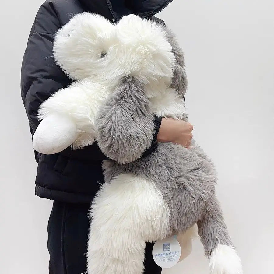 New 60/70cm Long Fur Dog Plush toy Doll Cute Animal Plushie Doll Kawaii Soft Stuffed Model Room Decor Birthday Gifts ShopOnlyDeal