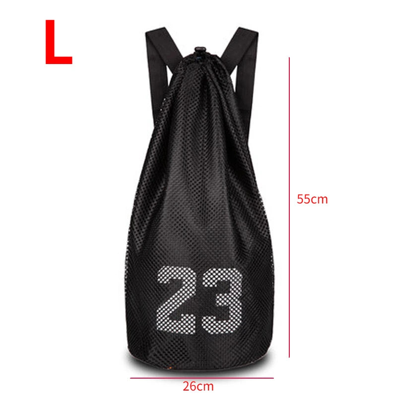 Basketball BagBasketball BagTraining Sports Backpack Fitness Backpack Storage BagFootball Volleyball Net Pocket Bag ShopOnlyDeal