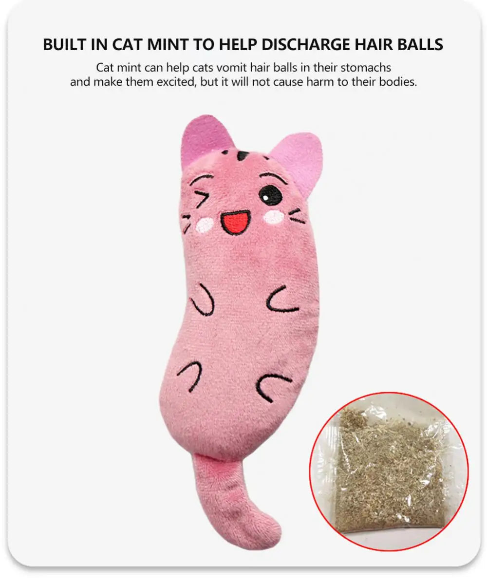 User Cute Cat Toys Funny Interactive Plush Cat Toy Mini Teeth Grinding Catnip Toys Kitten Chewing Mouse Toy Pets Supplies Accessories ShopOnlyDeal