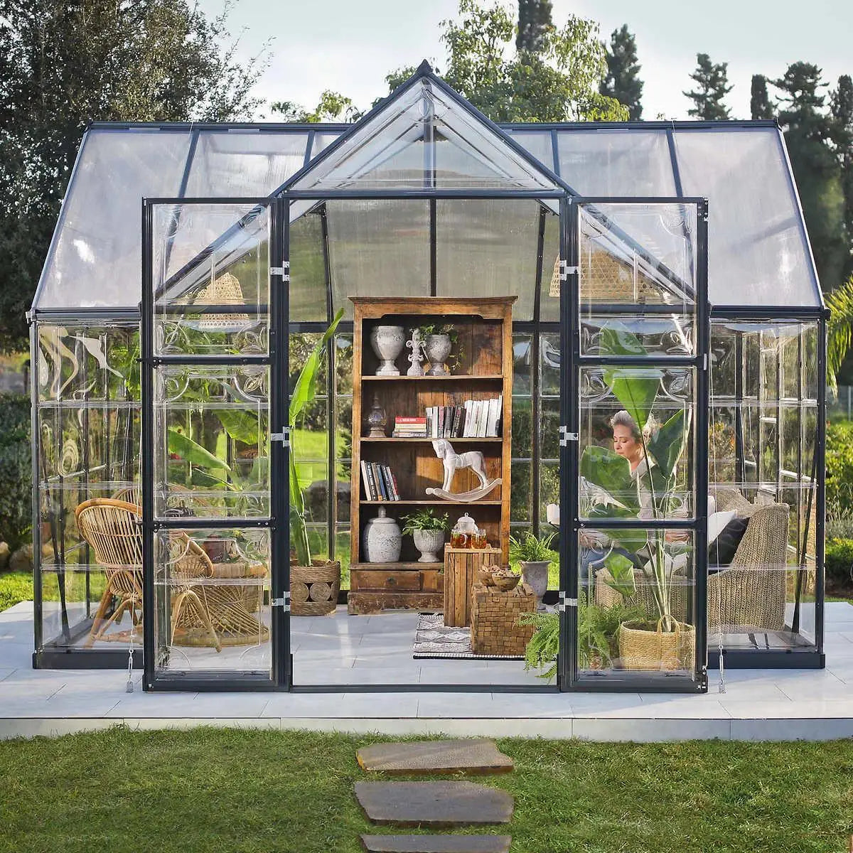 Orangery 10'x12' Greenhouse and Solarium ShopOnlyDeal