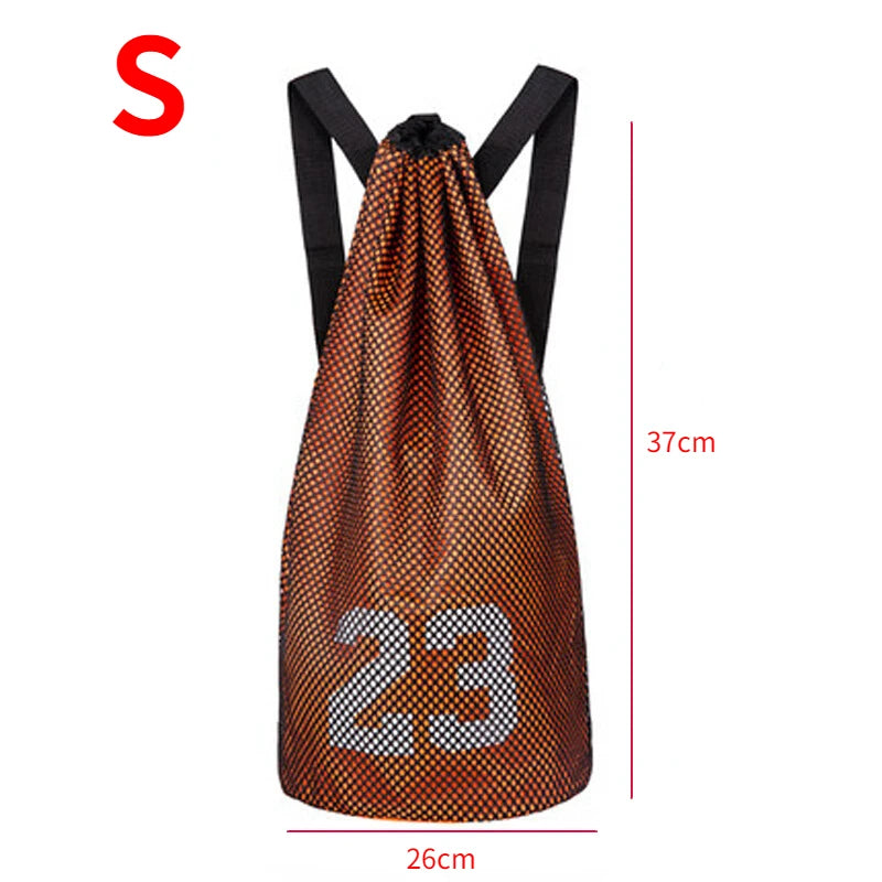 Basketball BagBasketball BagTraining Sports Backpack Fitness Backpack Storage BagFootball Volleyball Net Pocket Bag ShopOnlyDeal