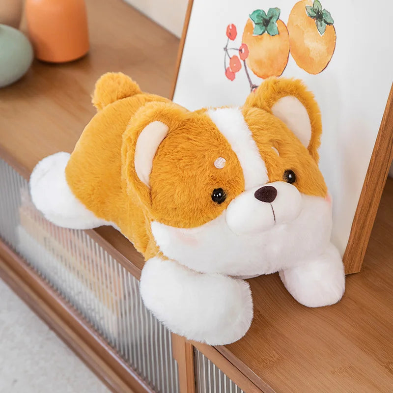 New Corgi Dog Plush Toy - Cute Kawaii Stuffed Soft Doll - Sofa Cushion - Accompany Pillow - Toys Gift ShopOnlyDeal