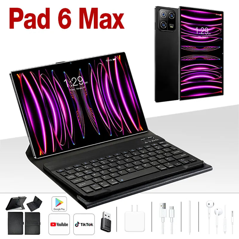 Original New Tablet PC Mi Pad 6 Max 16G+1TB Android13 Tablets 11.0inch 8800mAh Tablets Global 5G Dual SIM Card mi Pad 6 Pro ShopOnlyDeal