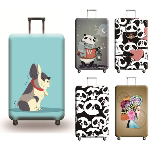 Animal Lover Style Luggage Protective Cover Removeable Suitcase Dustproof Cover Trolley Case Trip Suppliy Wear-resistant Travel Accessories ShopOnlyDeal