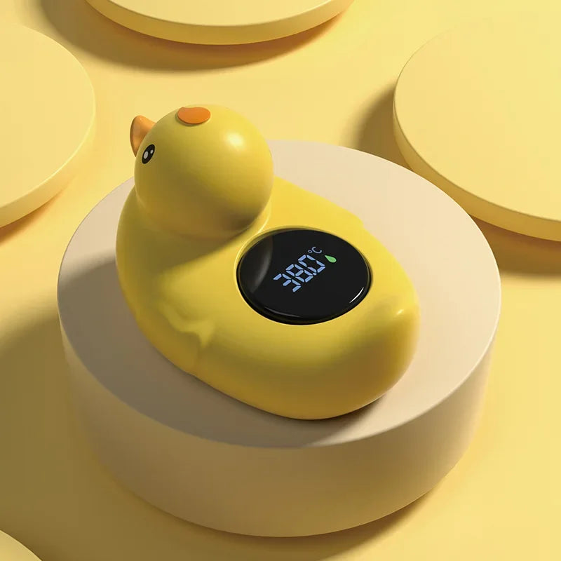 Little Yellow Duck Thermometer | Baby Bathtub Shower Water Thermometer | Safe Temperature Sensor | Floating Waterproof Baby Toy ShopOnlyDeal