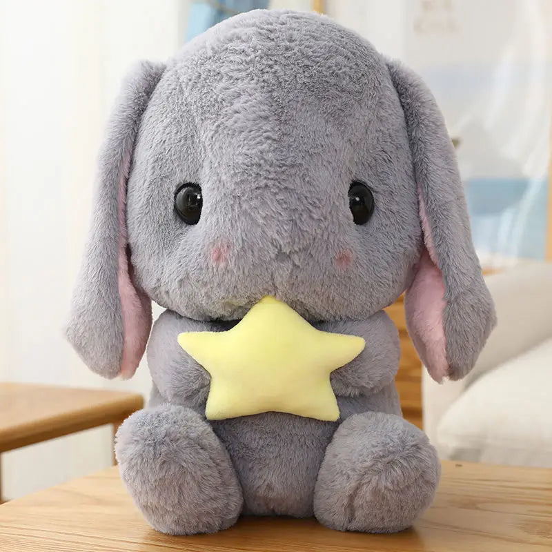 Cute Stuffed Rabbit Plush Soft Cushion Bunny Kid Pillow Doll Birthday Gifts For Children Baby Accompany Sleep Toys Gifts Toys ShopOnlyDeal