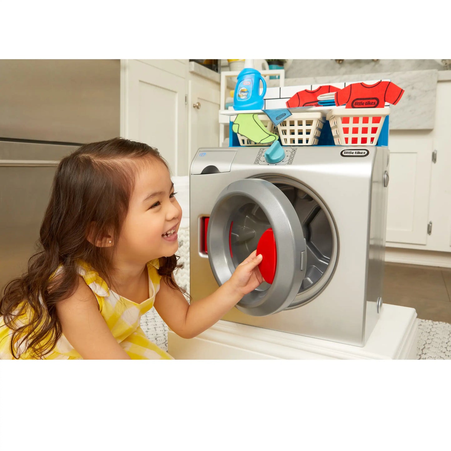 Kids First Washer-Dryer Realistic Pretend Play Appliance for Kids Toys ShopOnlyDeal