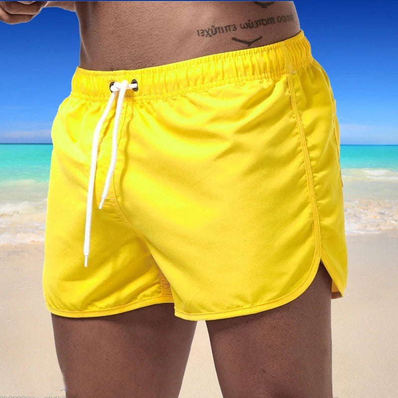 Summer Hot Beach Surfing Swimsuit for Men | Low-Waisted Short Swimsuit | Breathable Beach Suit ShopOnlyDeal