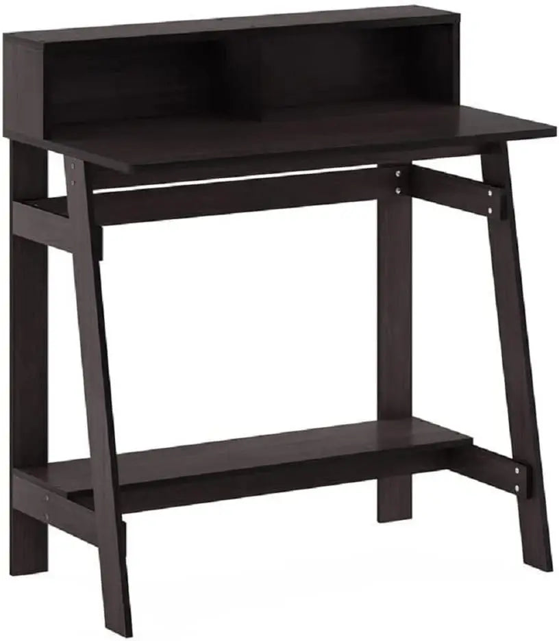 Simplistic A-Frame Computer Desk - Modern Black/French Oak Grey Computer Desk for Home and Office ShopOnlyDeal