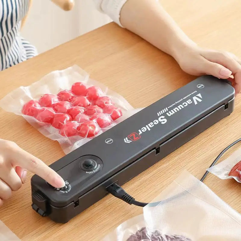 Vacuum Sealer Packaging Machine - Household Food Automatic Vacuum Sealing Machine, Small Plastic Sealing Machine, Vacuum Maker ShopOnlyDeal