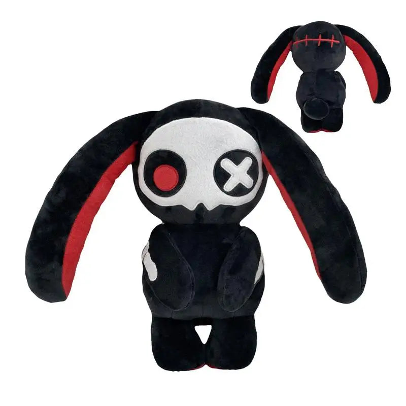 New Dark Reborn Rabbit Doll Plush Toy - Dreadful Scary Bunny Plush Pillow - Gothic Home Decor - Long Ears Rabbit Horror Doll - Kids Toys ShopOnlyDeal