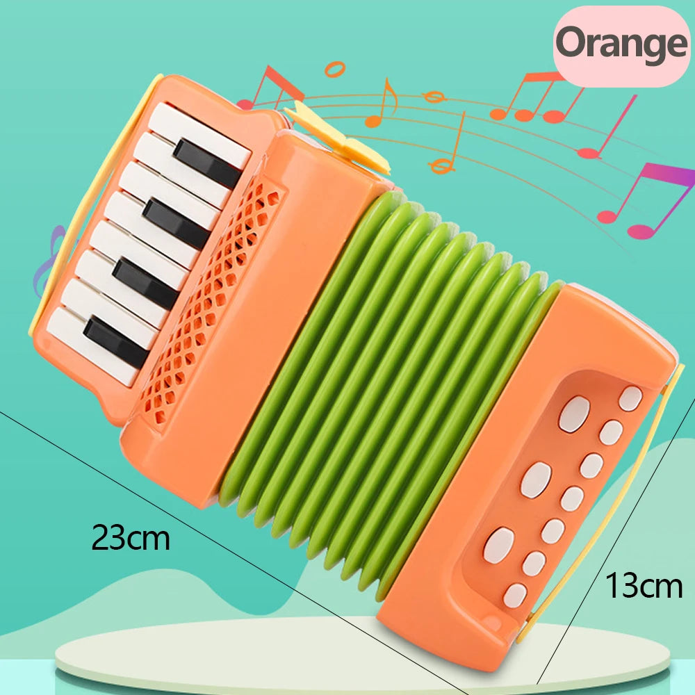 Accordion Toy for Kids | 10 Keys 8 Bass | Musical Instrument Educational Toy | Gifts for Toddlers, Beginners, Boys & Girls ShopOnlyDeal