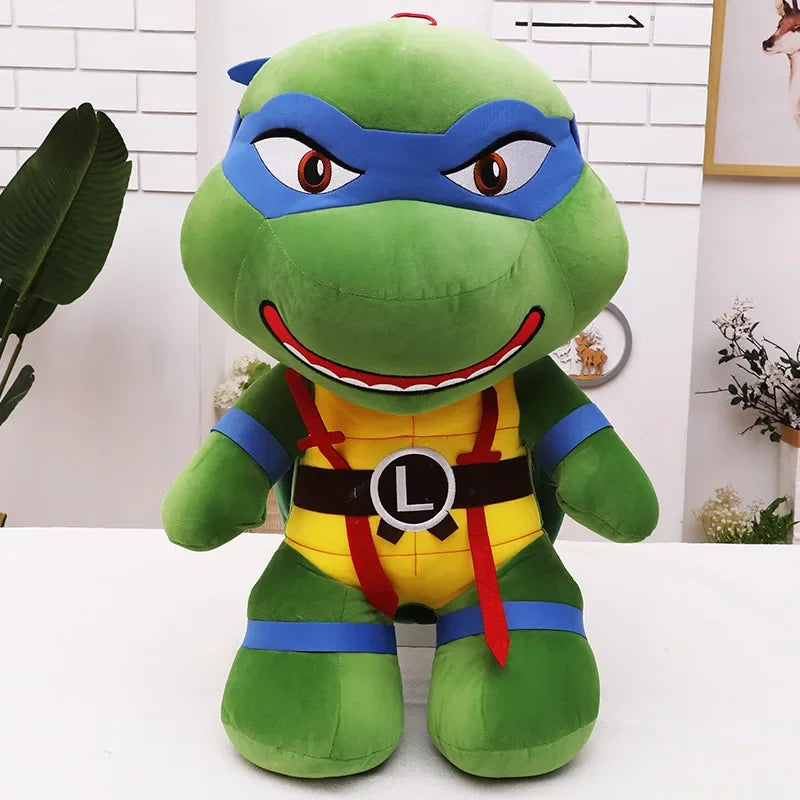 2023 New Q Version Teenage Mutant Ninja Turtles Cute Plush Doll Big Eyed Turtle Variant Era Doll Pillow Rag Doll Birthday Gift ShopOnlyDeal