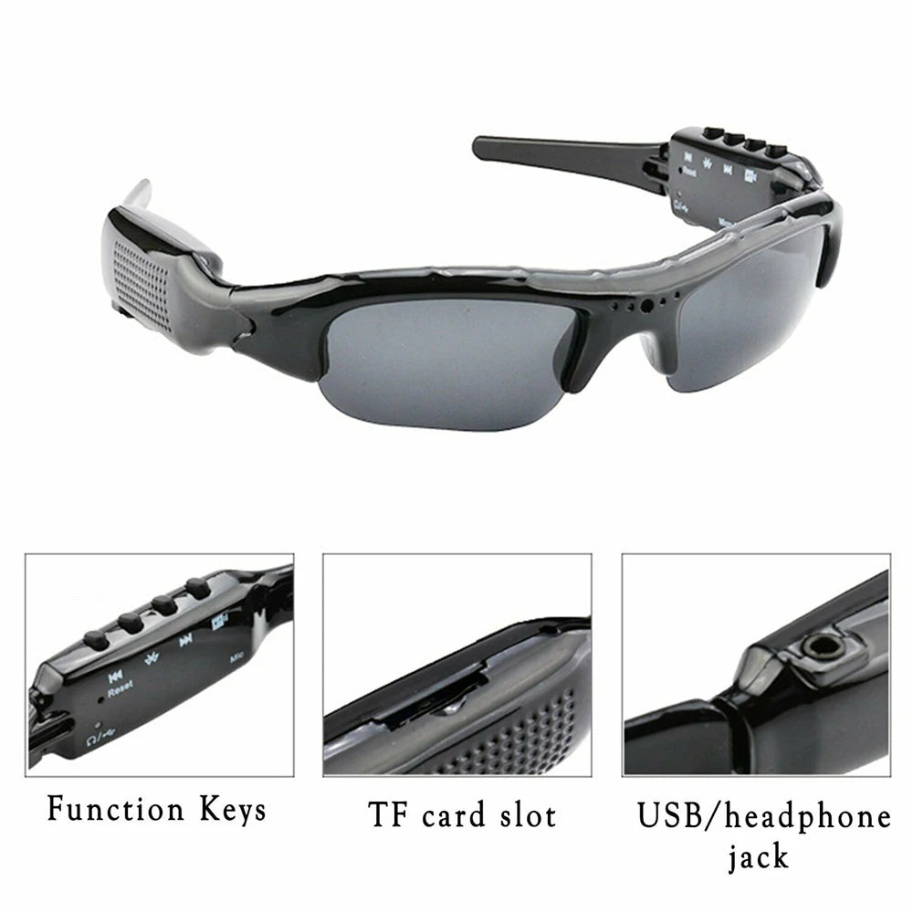 HD 1080P Polarized Lens Glasses Camera - Sports Sunglasses Video Recorder for Action and Security ShopOnlyDeal