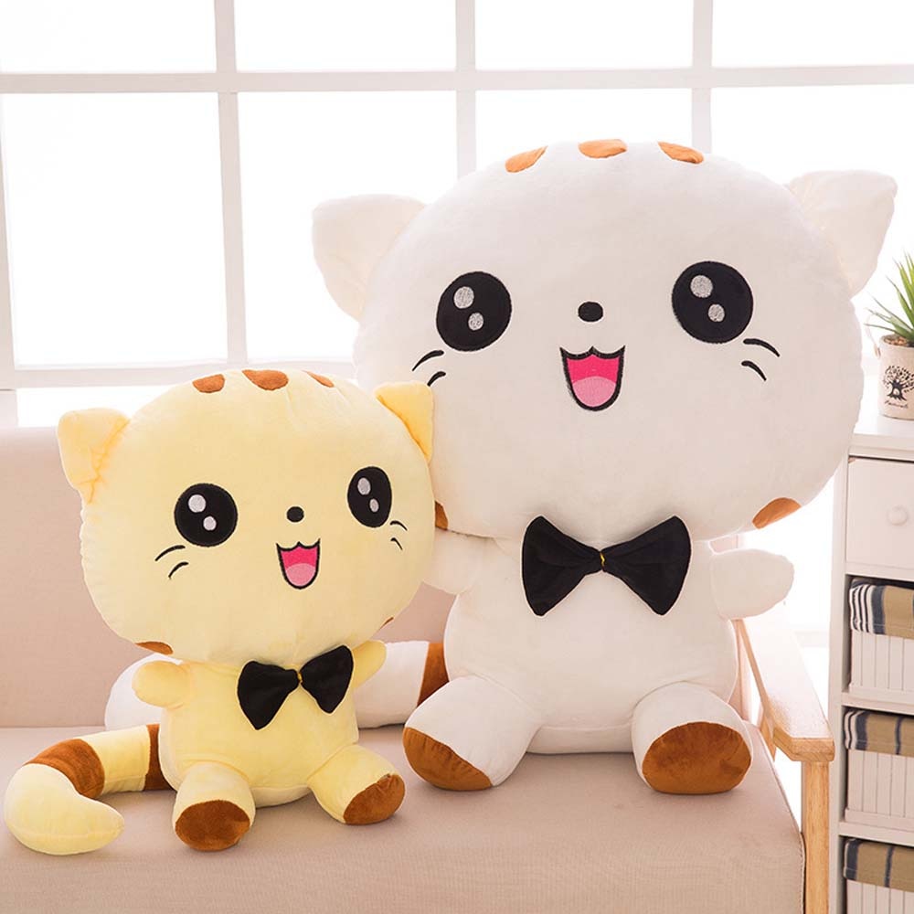 Cute Kawaii Big Face Cat Plush Dolls 20 cm Toys Soft Doll Cushion Sofa Pillow Gift Kids Party Stuffed Animals ShopOnlyDeal